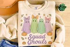 Squad Ghouls PNG, Halloween Coquette PNG, Funny Halloween Product Image 5