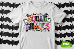 Squad Ghouls PNG | Halloween Sublimation | Halloween PNG Product Image 3