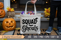 Squad Ghouls SVG File | Spooky Halloween SVG Product Image 4