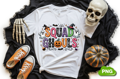 Squad Ghouls PNG | Halloween Sublimation | Halloween PNG Product Image 4
