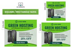 Professional Services | Green Hosting Banner - PS024 Product Image 2