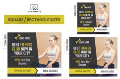 Health &amp; Fitness | Fitness Classes Banner HF009 Product Image 4