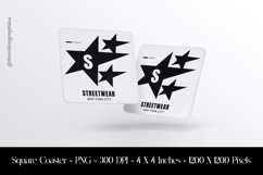 Streetwear New York City Square Coaster Sublimation Product Image 1