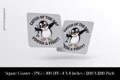 Discover your Sweet Side Cupcake Square Coaster Sublimation Product Image 1