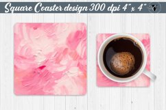 Square Coasters | Paint stroke Product Image 1