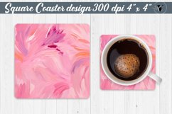 Square Coasters | Paint stroke Product Image 1