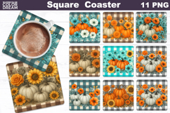 Thanksgiving Sublimation Bundle | Fall Pumpkin Animals Product Image 9
