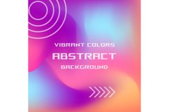 Square colorful abstract vibrant color background concept Product Image 1
