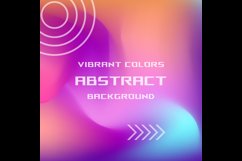 Square colorful abstract vibrant color background design Product Image 2