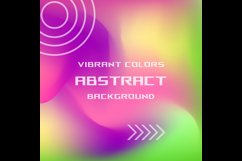 Square colorful abstract vibrant color background isolated Product Image 2