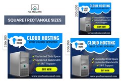 Professional Services | Cloud Hosting Server Banner - PS022 Product Image 4