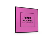 Square Poster Frame Mockup Template Bundle Product Image 8