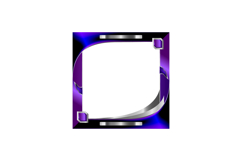 Square frame avatar decoration graphic interface for game Product Image 1
