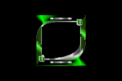 Square frame avatar decoration vector interface for game Product Image 2