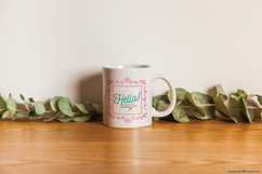 Colored Square Doodle Frames | Hand Drawn Monogram Border Product Image 2