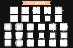 White Square Frames | Hand Drawn Border &amp; Decorative Label Product Image 3