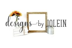 Square Sign Mockup with Milk Can Product Image 2