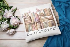 Booktrovert Png Instant Download for Book Lovers Product Image 7