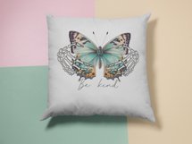 Be Kind Png File - Sublimation Designs - Pink Butterfly Product Image 7