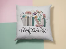 Booktrovert Png for Sublimation, Book Wildflowers Png Product Image 10