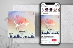 Minimal Summer Event Instagram Flyer Product Image 1