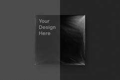 Transparent Plastic Sleeves Mockup Product Image 5