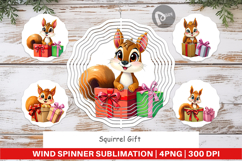 Wind Spinner Squirrel Gift Product Image 1