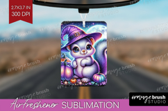 Squirrel Halloween Air Freshener PNG Cute Animal PNG Product Image 1