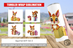 Tumbler Squirrel Gift Product Image 1