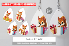 Earring Squirrel Gift Product Image 1