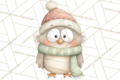 Chubby Christmas Critters PNG Cute Holiday Animal Clipart Product Image 2