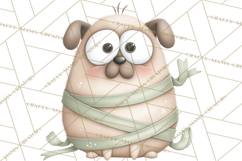 Chubby Christmas Critters PNG Cute Holiday Animal Clipart Product Image 4