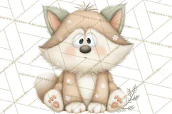 Chubby Christmas Critters PNG Cute Holiday Animal Clipart Product Image 2