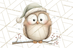 Chubby Christmas Critters PNG Cute Holiday Animal Clipart Product Image 2