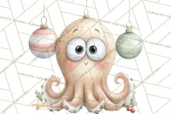 Chubby Christmas Critters PNG Cute Holiday Animal Clipart Product Image 3