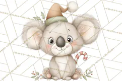 Chubby Christmas Critters PNG Cute Holiday Animal Clipart Product Image 2