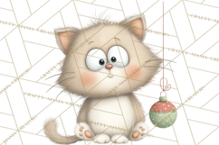 Chubby Christmas Critters PNG Cute Holiday Animal Clipart Product Image 3