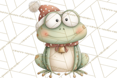 Chubby Christmas Critters PNG Cute Holiday Animal Clipart Product Image 4