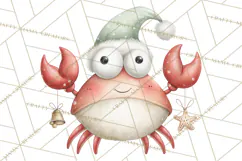 Chubby Christmas Critters PNG Cute Holiday Animal Clipart Product Image 5