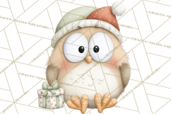 Chubby Christmas Critters PNG Cute Holiday Animal Clipart Product Image 4
