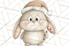 Chubby Christmas Critters PNG Cute Holiday Animal Clipart Product Image 4
