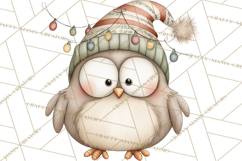 Chubby Christmas Critters PNG Cute Holiday Animal Clipart Product Image 2
