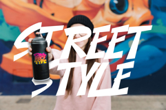 Subway Ripple | 3D Layered Graffiti Webfont for Urban Motion Product Image 6
