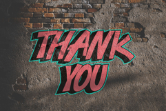 Subway Ripple | 3D Layered Graffiti Webfont for Urban Motion Product Image 7