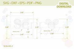Tennis Place Card template .svg .dxf .eps .pdf .png Product Image 3