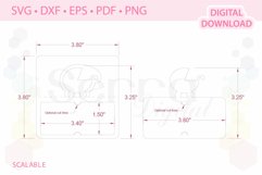 Baby Stroller Place card template .svg .dxf .eps .pdf .png Product Image 3