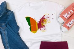 National Sublimation Art- Backgrounds Bundle. Sri Lanka Product Image 2