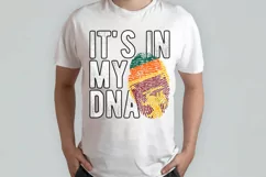 It's in my DNA Sri Lanka Flag Fingerprint PNG Sublimation Product Image 2