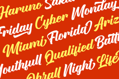 Hullgaria - Bold Script Fonts Product Image 2