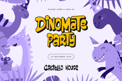 Claping Ballon - Playful Display Font Product Image 3